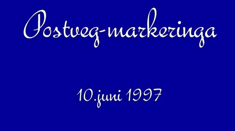 Postveg-markeringa 10. juni 1997